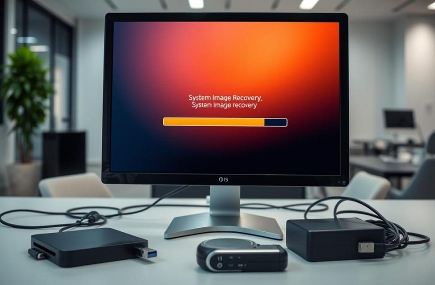 how to restore computer from system image