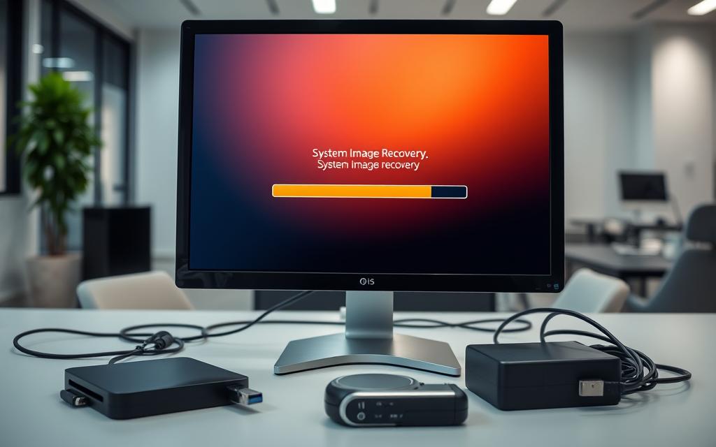 how to restore computer from system image