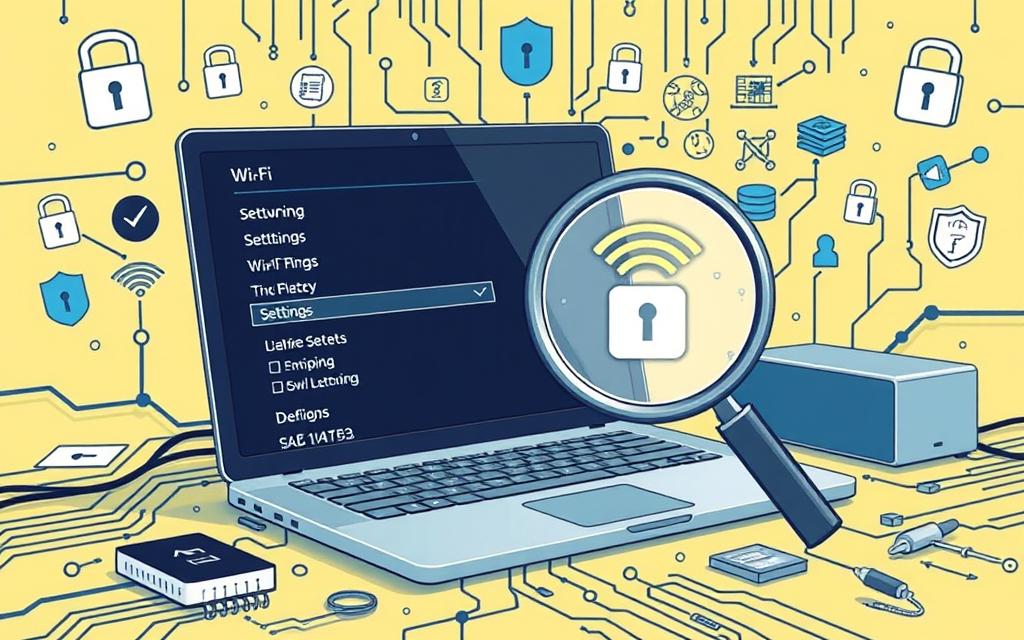 network security key troubleshooting