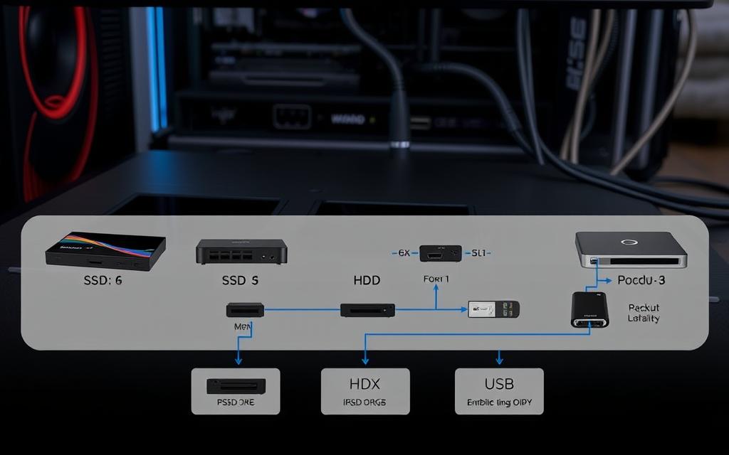 storage device configuration