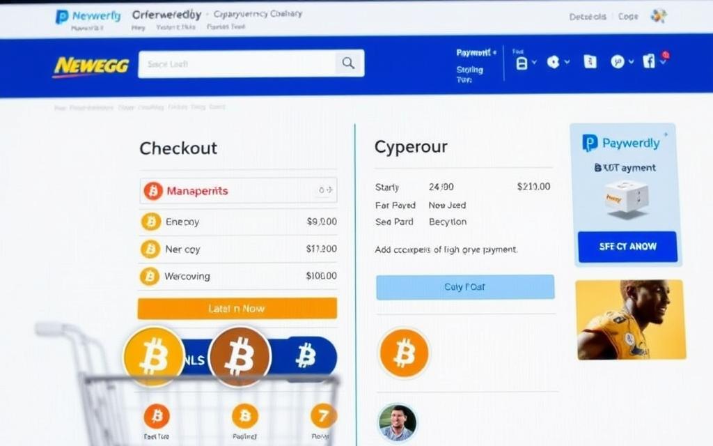 Newegg cryptocurrency payment