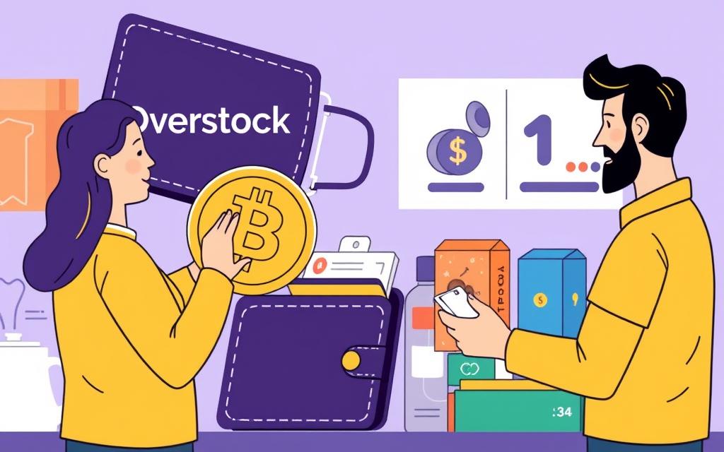 Overstock Bitcoin payment