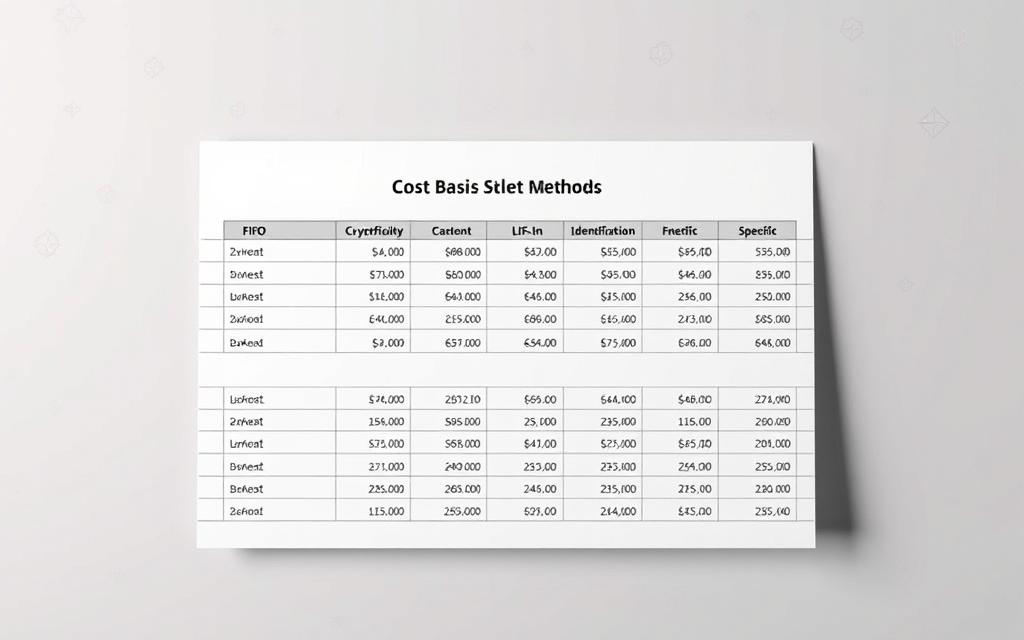 cost basis methods for cryptocurrency