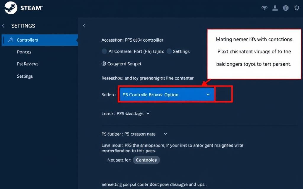 how to configure ps5 controller on steam