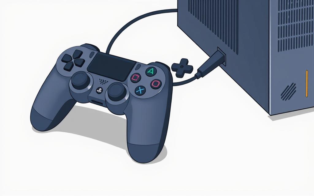 how to connect ps4 controller to pc with usb