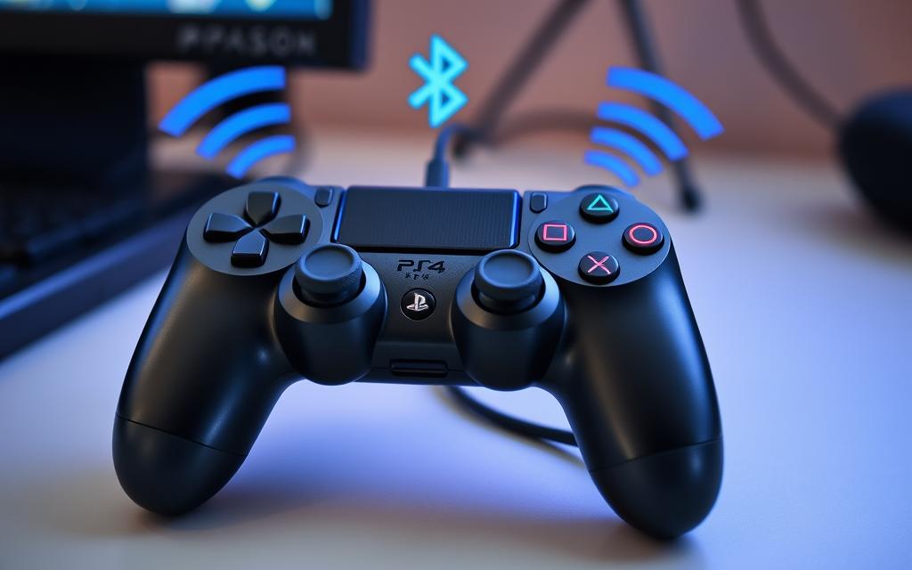 how to pair ps4 controller to pc bluetooth