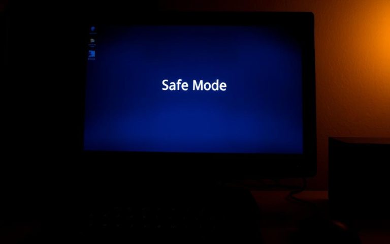 how to start pc in safe mode