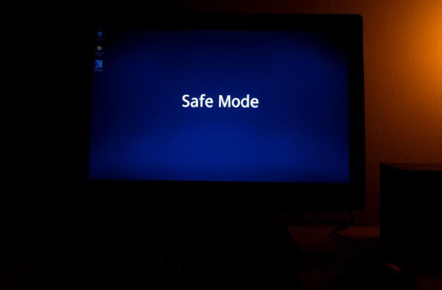 how to start pc in safe mode