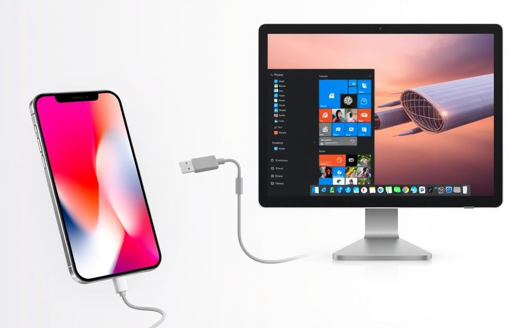 how to transfer photos from iphone to pc using usb