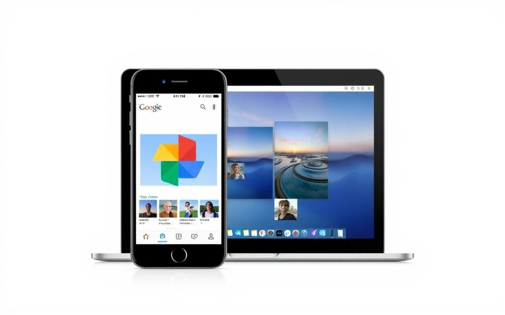 how to use google photos to transfer iphone photos to pc