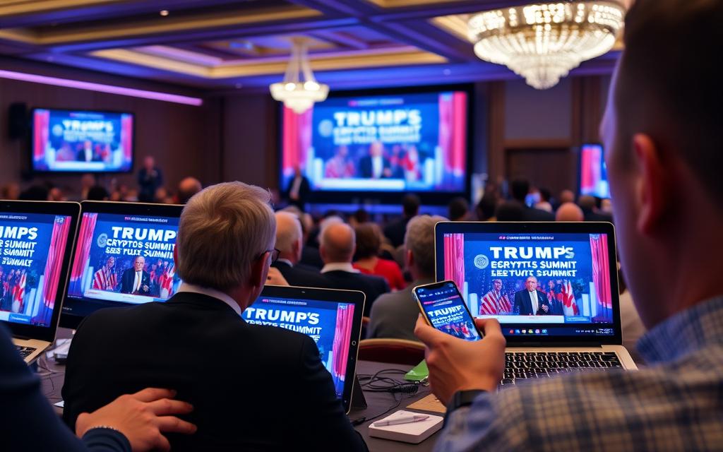 trump crypto summit live stream