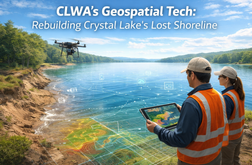 CLWA’s Geospatial Tech: Rebuilding Crystal Lake’s Lost Shoreline